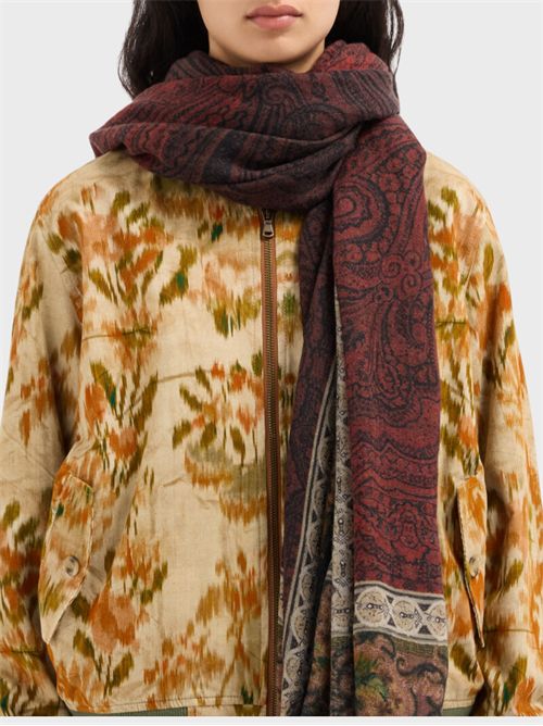 Scialle in cashmere con motivo paisley PIERRE-LOUIS MASCIA | 135X195S518881
